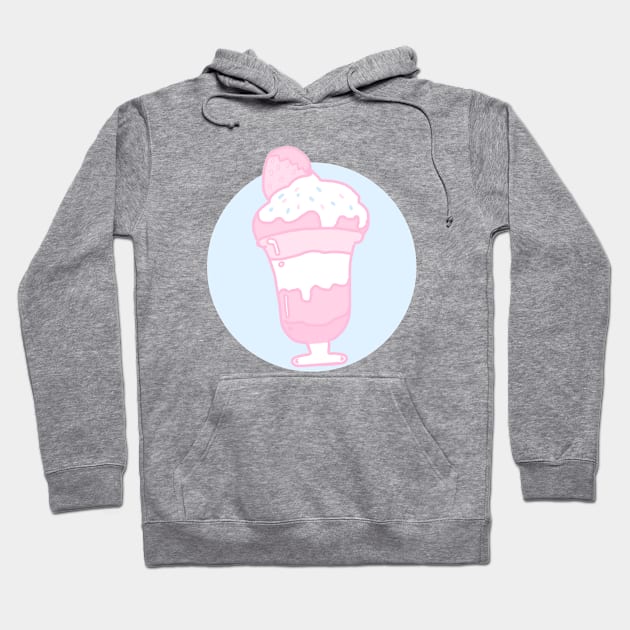 Kawaii Parfait Hoodie by Esseme’ Art